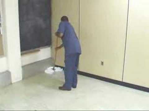 how to apply floor wax