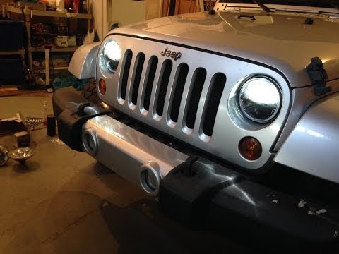Jeep JK Trucklite LED Headlight Install