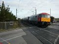 Caught on camera this morning top  tail working 1Z30 with ETL's class 86's. 86 702  86 701. Location just north of Doncaster station on the east coast main line. This will be return to Newcastle this evening (17/10/2009)today!! With the 1Z31 leaving Kings cross London at 17:34. It's route is back will be the ECML. Due back into Newcastle at 21:18 TODAY!! Many thanks to KB for the heads up on this one....Cheers mate :-)