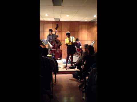 Okeyo - At Columbia University's Jazz Vocal Ensemble, Spring 2012.