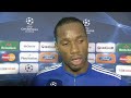 Chelsea Vs APOEL Nicosia 2-2 - Didier Drogba Interview - December 8 2009 - Champions League