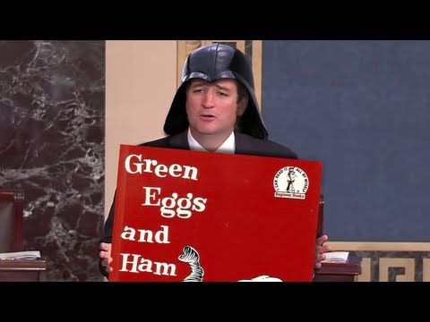 Ted Cruz's Bizarre Dr Seuss & Star Wars Moments During Filibuster
