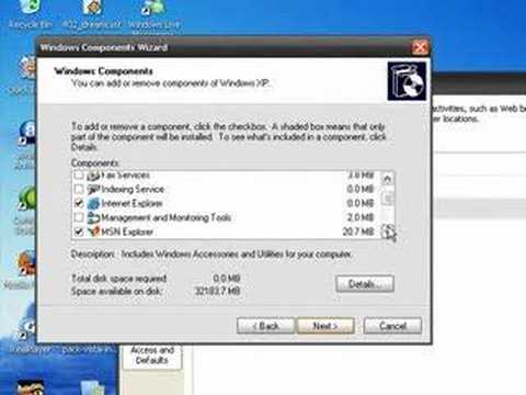 how to get rid of windows messenger in xp