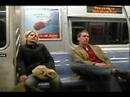 the awkwardness of the proximity of prettiness on the train