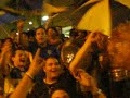 fiesta fuera del camp nou