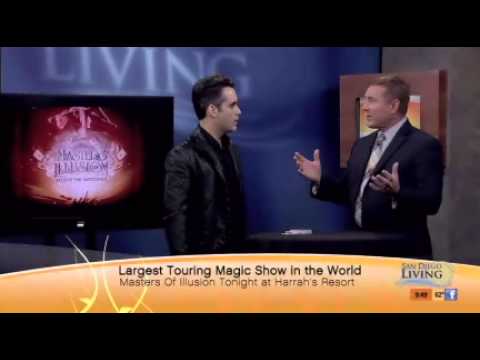 Michael Grandinetti Talks About Master of Illusion Live at Harrah's Casino on San Diego Living