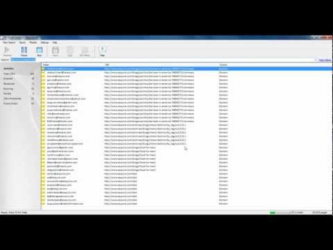 how to harvest email addresses