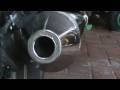 SR 500 with handmade stainless steel muffer