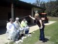 Reba and the United Way Pie Throw