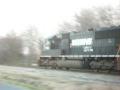NS 302 (11-22-09) SD70 GIVES SHAVE AND A HAIR CUT!!!