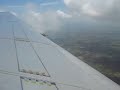 Cubana Ilyushin IL-62M during descent towards Santo Domingo