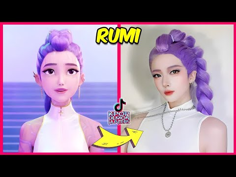 Guess KPOP Demon Hunters by Real Life DEMON Tiktok Version Guess KPOP