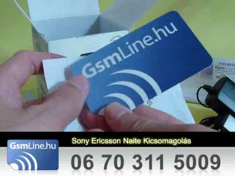 Sony Ericsson J105 Naite teszt vide�