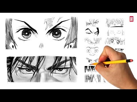 video-linktoworks-How to Draw Eyes in 20 Different Anime Styles