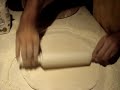 Abrindo a Massa Pizza