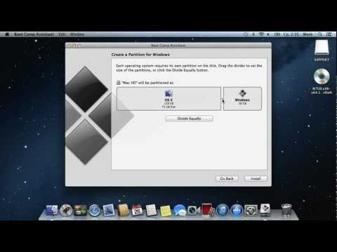 how to boot camp mac