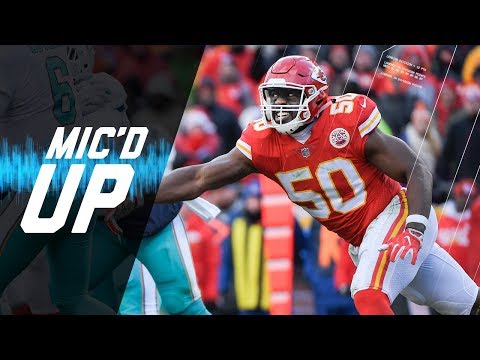 Video: Justin Houston Mic'd Up vs. Dolphins