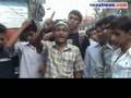 Students protest against VP Jha for swearing-in in Hindi