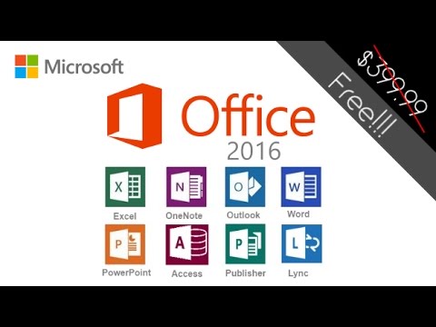 How to get Office 2016 Free (With Visio and Project)