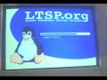 PC boots over the network using LTSP
