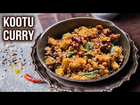 Kootu Curry Recipe | How To Make Kootu Curry | Yam and Plantain Curry | Sadya Special | Varun