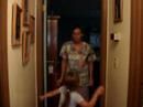 Rylie and Mom having Hallway Fun