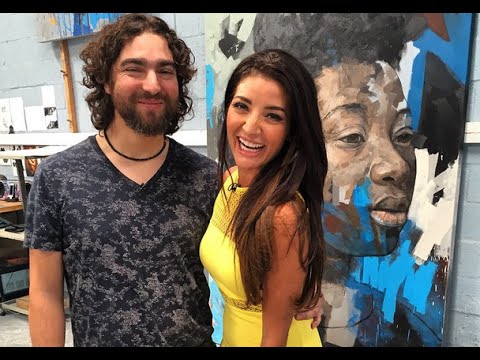 Top Billing visits the studio of Lionel Smit 