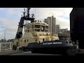 RT @ThamesPics: CRUNCH - the moment HMS Lancaster hit the wall as she was towed in to West India Dock http://t.co/5I7zU6Kcot
