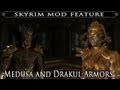 Medusa Drakul armors and Thanatos dragon для TES V: Skyrim видео 3
