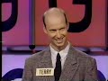 BOOGLE was a short-lived game show in 1994 featuring the advanced interactive technology of the time of a touch tone telephone! Veteran Wink Martindale was the host and Terry Ray is a contestant though MUCH tamer than his SCRABBLE appearances as speaking wasn't encouraged. This episode aired March 18, 1994. The resort that Terry won a trip to on St. Martin was wiped away by a Hurricane.
