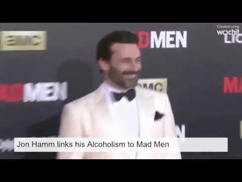 Jon Hamm links his Alcoholism to Mad Men