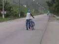 cair beber levantar