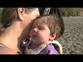 Eleanor on the beach