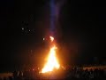 Fireworks and bon fire party.