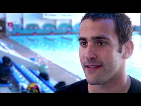 Israeli Olympic swimming qualifyer Jonathan Koplev