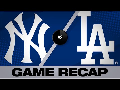 Video: Turner, bullpen lift Dodgers past Yankees | Dodgers-Yankees Game Highlights 8/24/19