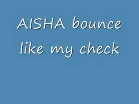 aisha bounce like my chek