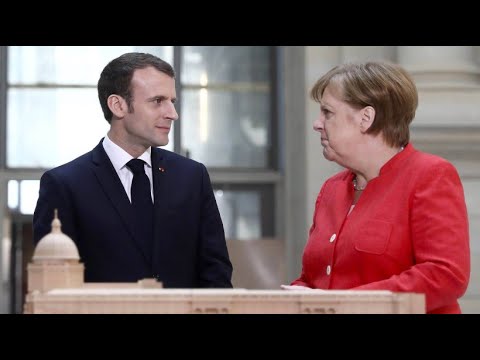 Merkel und Macron fr Reform der Eurozone