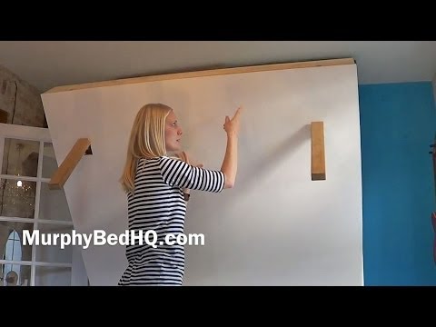 Murphy Bed - Homemade Murphy Bed With Storage