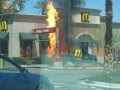 Truck EXPLOSION at McDonald's