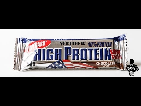 Weider High Protein Bar (40%) Unboxing