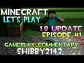 Let's Play! - Minecraft Update 1.8 | Part #1 | The beginning of a new adventure!