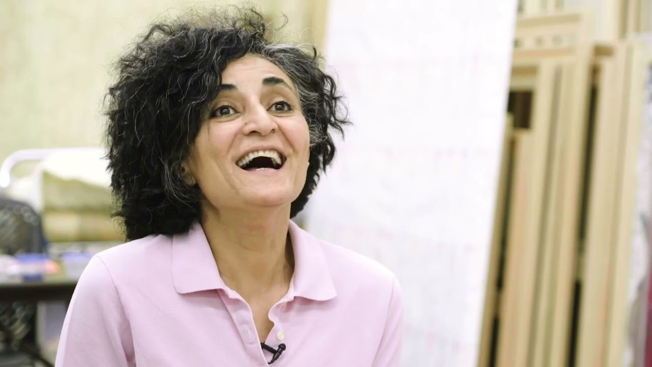 In the Sudio with Ghada Amer