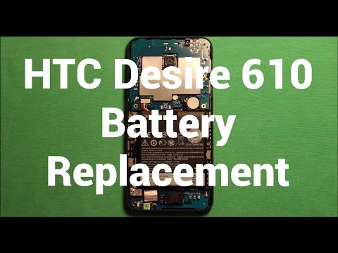 how to change battery in htc desire c