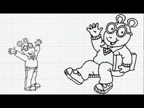 how to draw d.w. from arthur