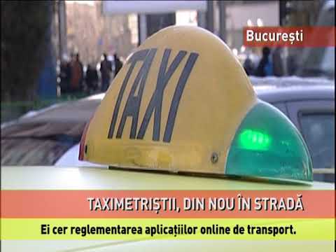 Protestul taximetriștilor