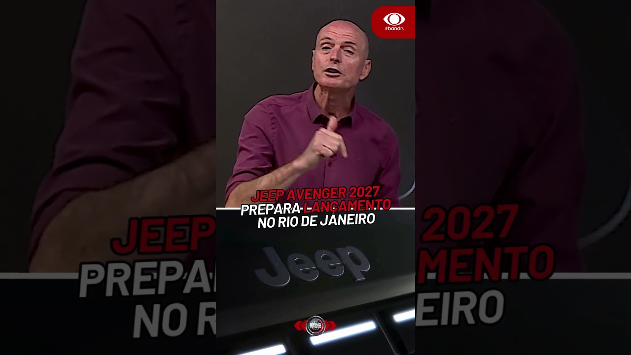 Jeep Avenger 2027 prepara lançamento no Rio de Janeiro #bandmotores #jeep #avenger #suv