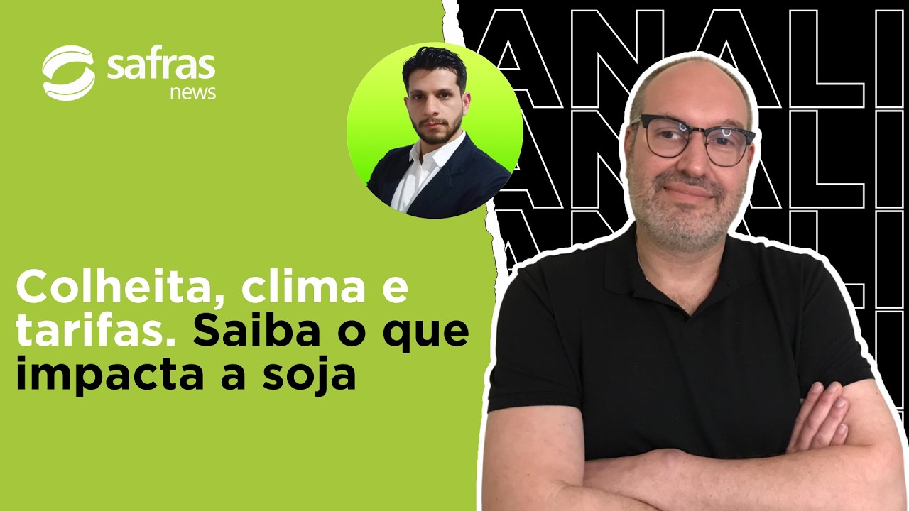 Colheita da soja, clima, novas tarifas e conversas entre China e EUA.