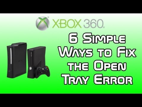 how to fix xbox 360 tray