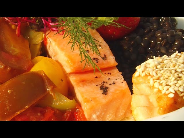 Lachsvariation - Confierter Lachs
